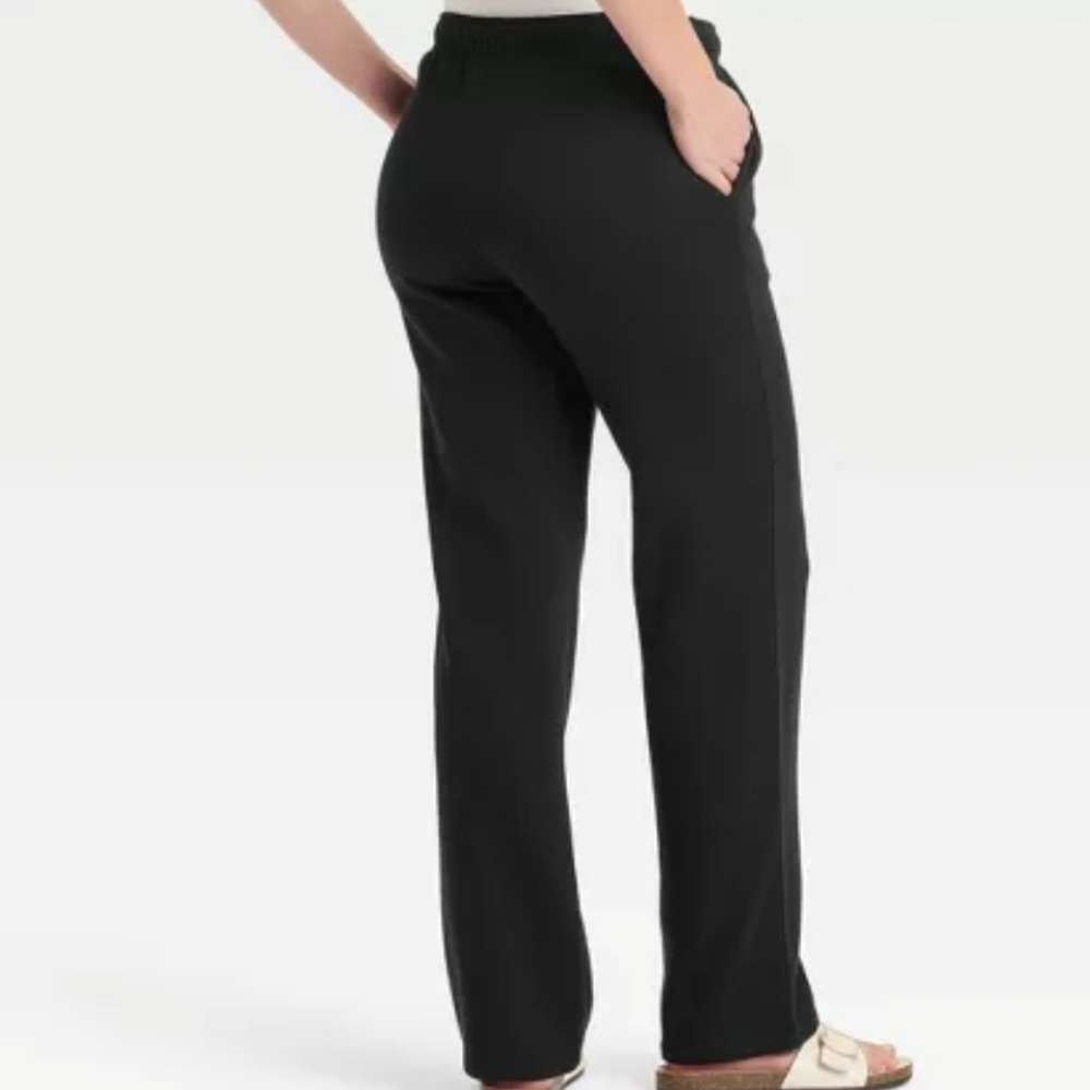 ❄️3/$15 NWT Universal Thread Black Elastic Waist Pants - Picture 4 of 8